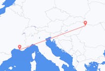 Fly fra Marseille til Satu Mare