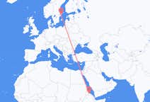 出发地 厄立特里亚出发地 阿斯马拉目的地 瑞典斯德哥尔摩的航班
