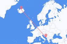 Flights from Dubrovnik to Akureyri