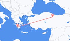 Flights from Tokat, Turkey to Kalamata, Greece
