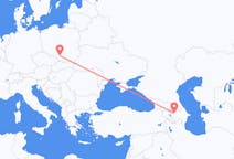 Flyreiser fra Gandsja, Aserbajdsjan til Katowice, Polen