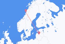 Рейсы из Риги, Латвия в Санднессйен, Норвегия