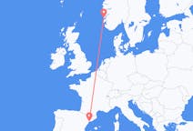 Flights from Stord, Norway to Reus, Spain