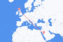 Flyg från Medina, Saudiarabien till Glasgow, Skottland
