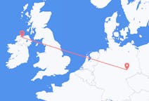 Flug frá Derry, Norður-Írlandi til Leipzig, Þýskalandi