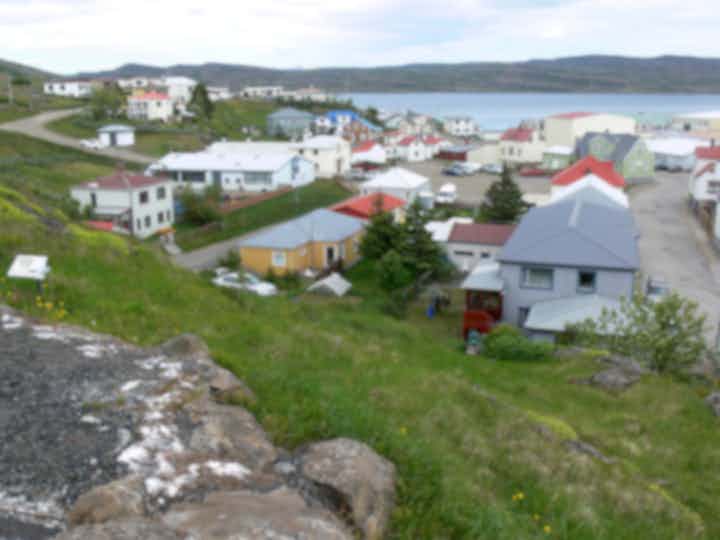 Gästhus i Hólmavík på Island