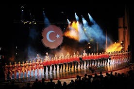 Brann av Anatolia Dance Show - Avgang fra Side