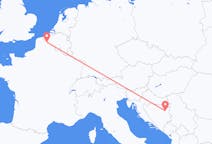 Flüge von Tuzla, Bosnien und Herzegowina nach Lille, Frankreich