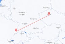 Flights from Basel in Switzerland to Prague in Czechia