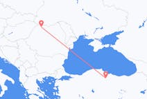 Flyrejser fra Karamustafapasa, Tyrkiet til Baia Mare, Rumænien