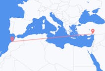 出发地 摩洛哥出发地 卡薩布蘭卡目的地 土耳其阿达纳的航班