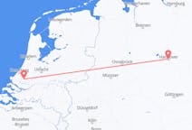 Vluchten van Rotterdam, Nederland naar Hannover, Duitsland