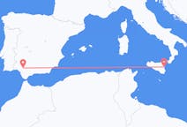 Flyg från Sevilla, Spanien till Catania, Italien