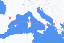 Flights from Lleida, Spain to Corfu, Greece