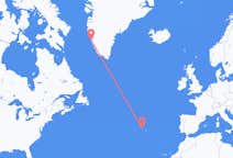 出发地 葡萄牙Terceira目的地 格陵兰努克的航班