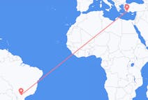 Flyrejser fra Londrina til Dalaman