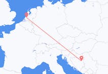 Flyrejser fra Rotterdam til Tuzla