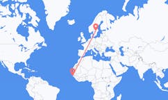 Flights from Cap Skiring, Senegal to Örebro, Sweden