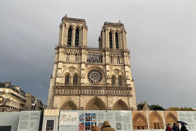 Notre Dame Outdoor Walking Tour with Crypt Entry