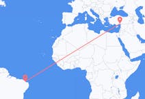 Flyreiser fra Aracati, Brasil til Adana, Tyrkia