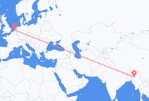 Flyreiser fra Imphal, India til Rotterdam, Nederland