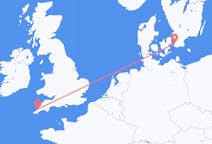 Flights from Newquay, England to Malmö, Sweden