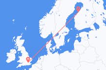 Flights from Kokkola to London