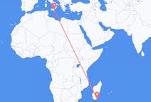 Flights from Tôlanaro, Madagascar to Catania, Italy
