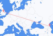 Flights from Makhachkala, Russia to Nottingham, England