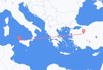 Flights from Kütahya, Turkey to Trapani, Italy