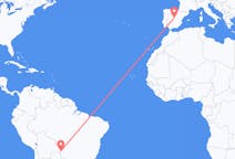 Flights from Corumbá, Brazil to Madrid, Spain