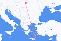 Flights from Sitia, Greece to Oradea, Romania
