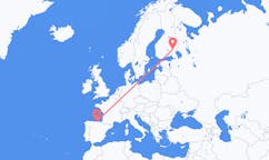 Flights from Savonlinna, Finland to Santander, Spain