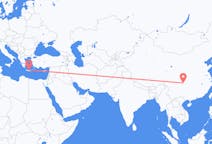 Flights from Chongqing to Heraklion