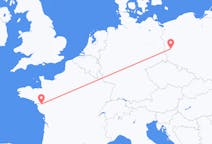 Flights from Zielona Góra, Poland to Nantes, France