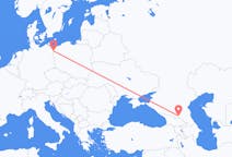 Fly fra Vladikavkaz til Stettin