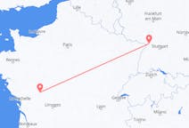 Vluchten van Poitiers, Frankrijk naar Karlsruhe, Duitsland