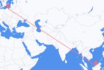 Flights from Bintulu, Malaysia to Gdańsk, Poland