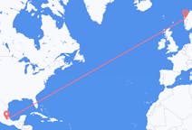 Flyrejser fra Puebla, Mexico til Førde i Sunnfjord, Norge