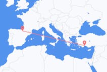 Vluchten van Pamplona naar Antalya