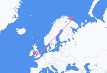 Flights from Murmansk, Russia to Bristol, the United Kingdom