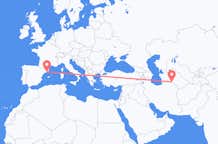 Flights from Ashgabat to Barcelona