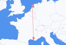 Flüge von Amsterdam, die Niederlande nach Marseille, Frankreich