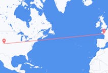 Flights from Denver, the United States to Nantes, France