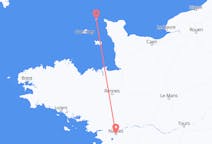 Flights from Alderney, Guernsey to Nantes, France