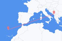 Flyreiser fra Funchal, til Podgorica