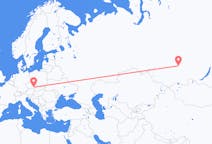 Flights from Krasnoyarsk, Russia to Brno, Czechia