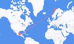 Flights from Puerto Escondido, Oaxaca, Mexico to Bodø, Norway