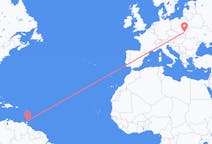 Flights from Tobago, Trinidad & Tobago to Rzeszów, Poland