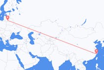 Flyg från Wenzhou, Kina till Vilnius, Litauen